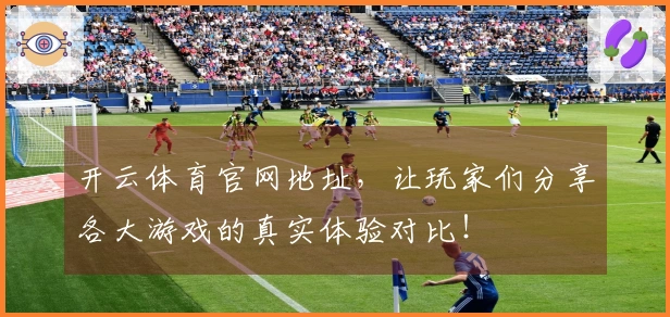 开云体育官网地址，让玩家们分享各大游戏的真实体验对比！